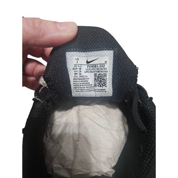 Nike Air Max Plus Drift Women's |  FV4081-102 | White Silver Black | Size 7 - Picture 7 of 8